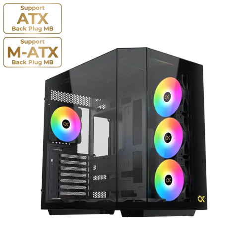 XIGMATEK CUBI II TYPE C ARGB MID TOWER CASE