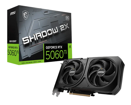 MSI RTX 5060 TI SHADOW 2X 8G PLUS GDDR7