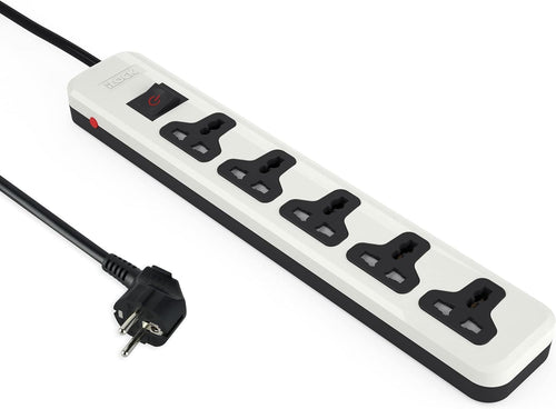 Power Strip-iLock-5 Outlet Univ- 2m - 5066