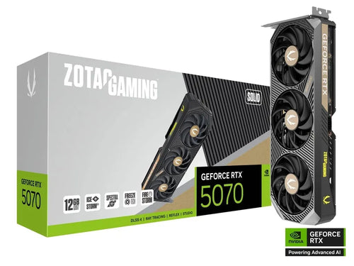 ZOTAC RTX 5070 SOLID 12G GDDR7