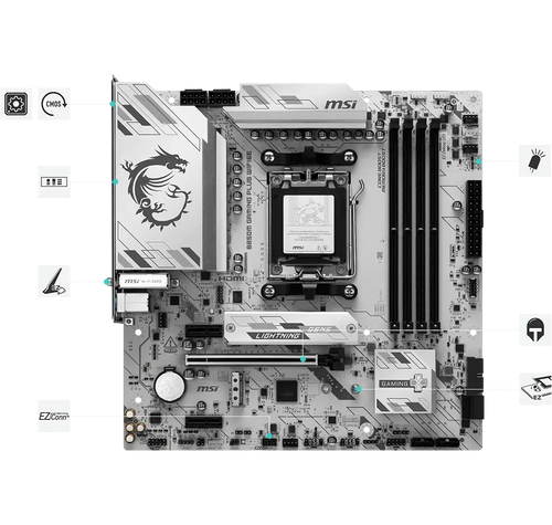 MSI B850M GAMING PLUS WI-FI6