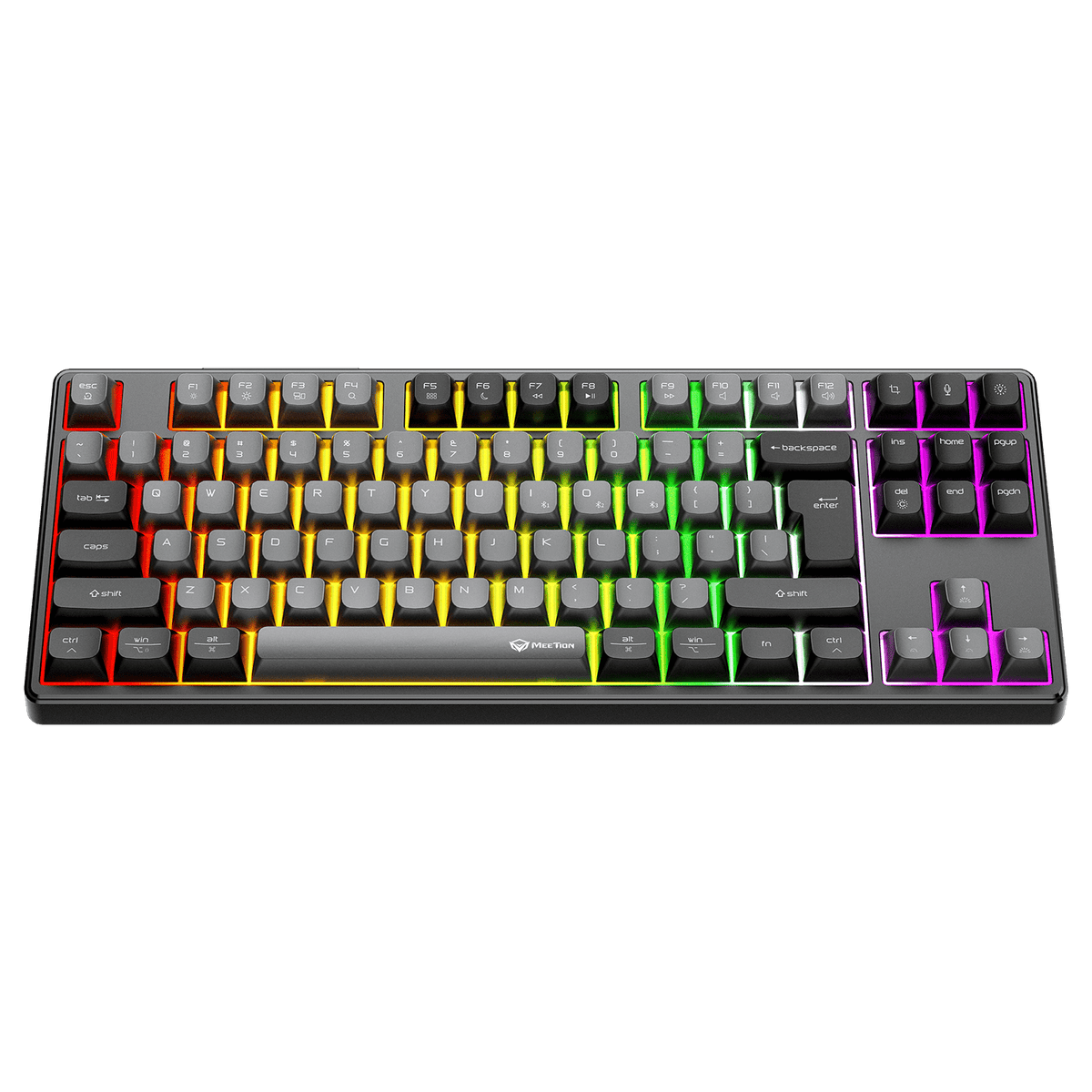Meetion Keyboard MK14 TKL RGB Hot Swappable 3Mode Rechargeable Mechanical