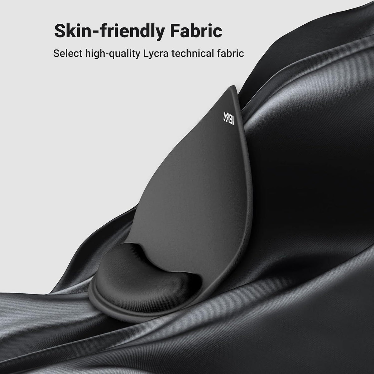 UGREEN Ergonomic Mouse Pad With Wrist Rest Black 25245