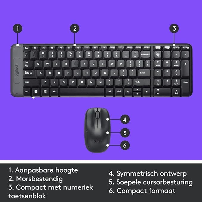 Logitech MK220 Wireless Combo