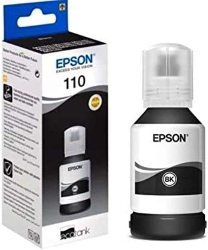 INK-Epson-Eco Tank-110-Pigment Black Bottle