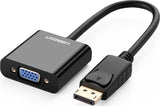 UGREEN cm455 DP Male to VGA Female Converter (Black) (20415)