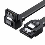 UGREEN US217 Angled SATA 3 Data Cable 0.5m (Black)  (30797)