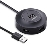 UGREEN USB 2.0 Hub 4 Ports 1m (Black) CR106 (20277)