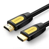UGREEN  HD101 HDMI Round Cable 10m -Black/Yellow (10170)