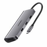 UGREEN 5in1 USB-C Multifunction Adapter Space Grey CM417 (20197)