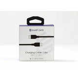 Smart Gate-Cable-USB-C-to-USB-C-SGCA-PCCF180B-1.8m-Black