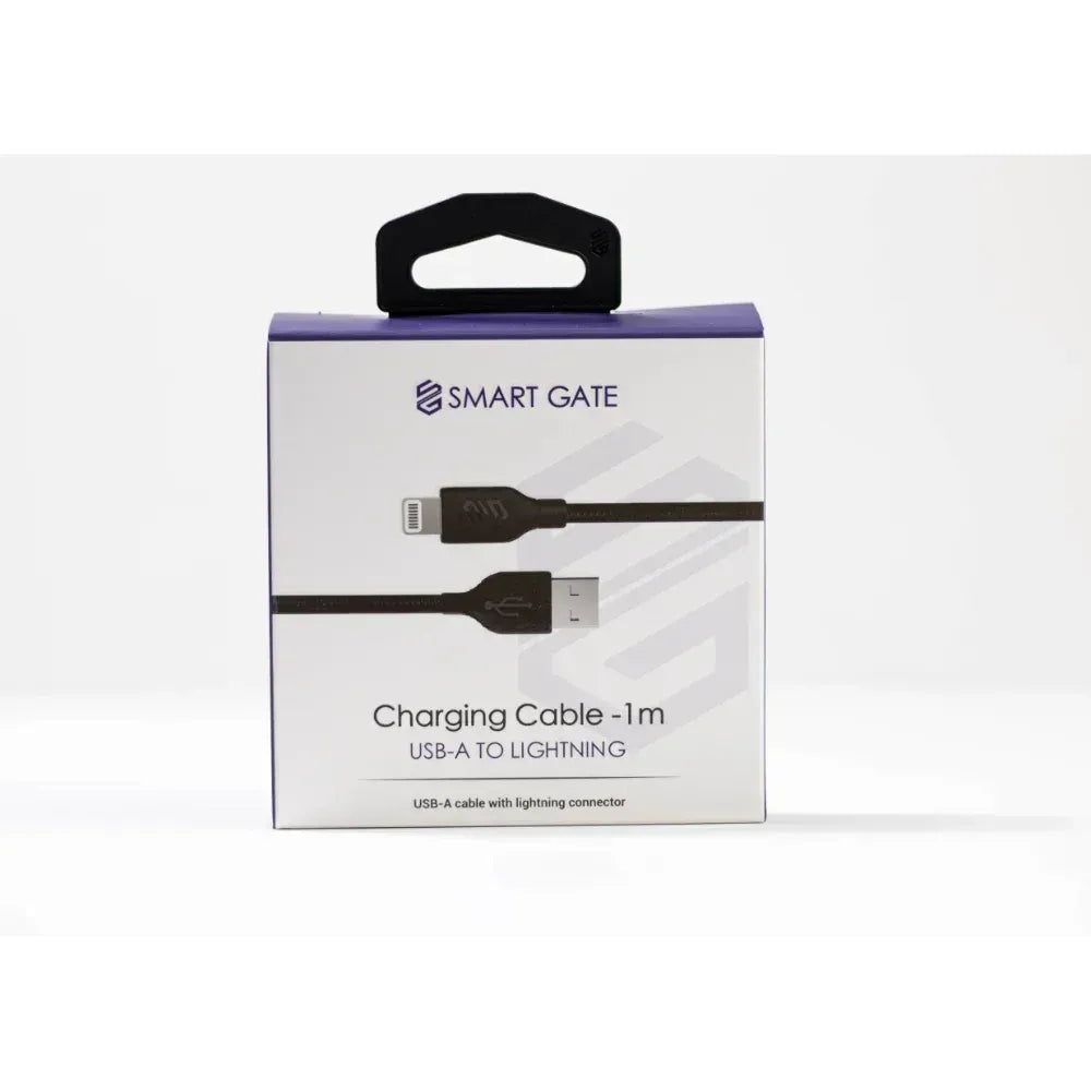 Smart Gate-Cable-USB-A-to-Lightning-SGCA-PALS100B-1m-Black