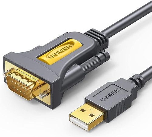 Ugreen-USB to DB9 RS-232 Adapter Cable 1.5m (male to  male)-20211