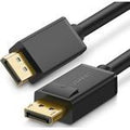 UGREEN DP Male to Male Cable Support 4K@60Hz;  2K@144Hz 2m (Black)-10211