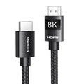 Ugreen HD150  8K-HDMI Cable Male to Male-Braided-1.5m - 40179