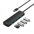 Baseus-UltraJoy-Series-Hub-Lite-4 in 1-BS-OH080-100cm-Cluster-Black