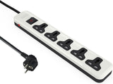 Power Strip-iLock-5 Outlet Univ- 2m - 5066