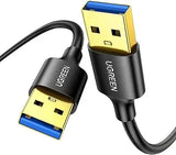 UGREEN USB-A 3.0 Male to Male Cable Speed up to 5Gbps 2m (Black) -  10371
