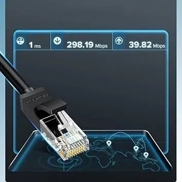 Ugreen Cat 6 U/UTP Lan Cable 50m -Black-20170