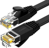 UGREEN Cat 6 U/UTP Lan Flat Cable 12m (Black) - 50179