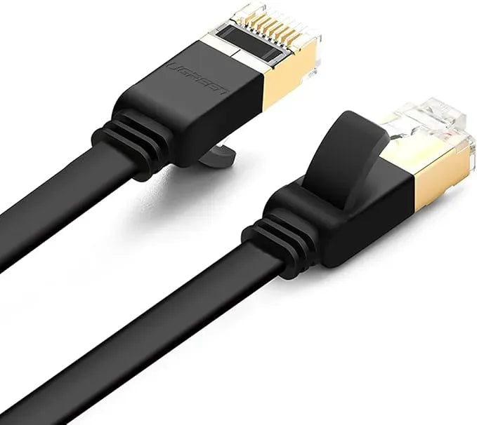 UGREEN Cat 7 U/FTP Lan Cable Flat Design 2m (Black) -  11261