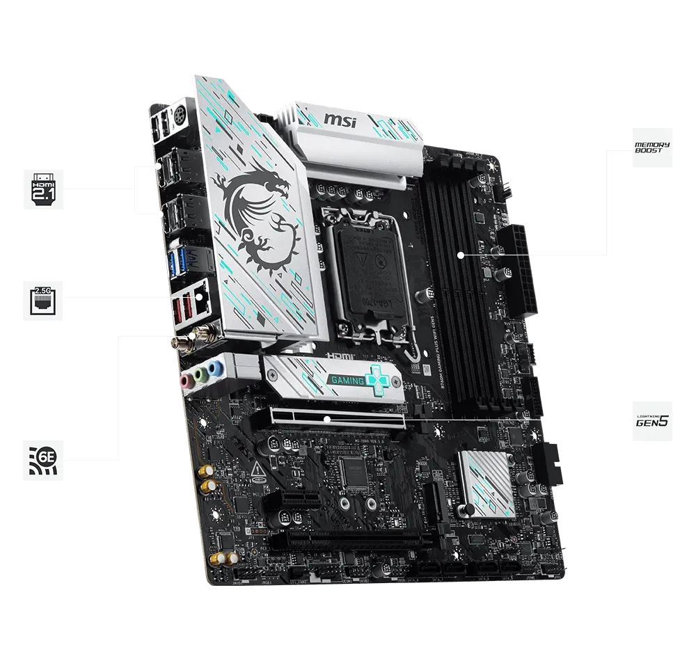 MSI B760M GAMING PLUS WI-FI GEN5