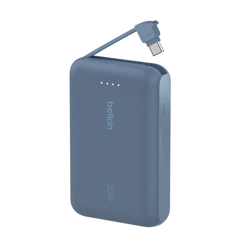 Belkin BoostCharge Power Bank 10K PD 20W w/ Integrated Cable