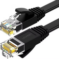 UGREEN NW102 Cat 6 U/UTP Flat LAN Cable 2m Black