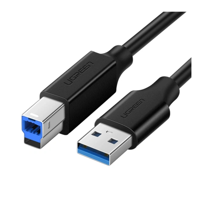UGREEN USB 3.0 AM to BM Print Cable 1m (Black)-  30753